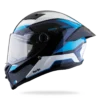 Fenix Turbulence Negro Blanco Azul Brillante