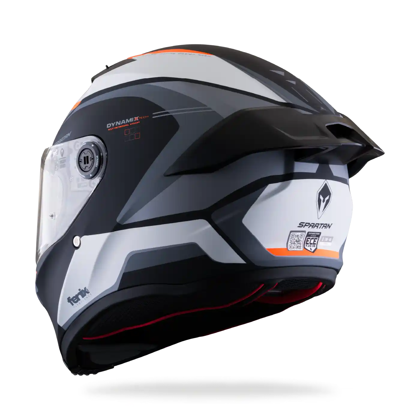 casco-spartan-fenix-turbulence-Negro-Gris-Naranja-Mate-2