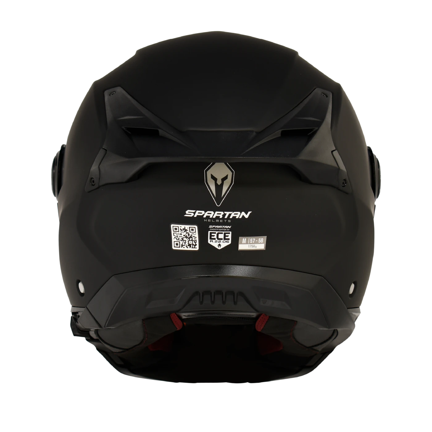 Casco Spartan Ghostfighter Negro-7