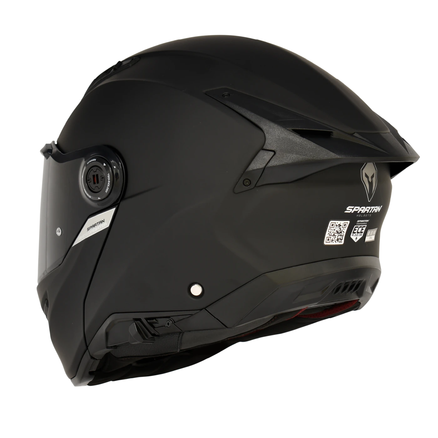 Casco Spartan Ghostfighter Negro-8