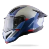 Ghostfighter SV Kombat Gris Azul Rojo Brillante