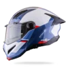 Ghostfighter SV kombat Azul Blanco Rojo Brillante