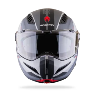 casco-spartan-ghostfightersv-Kombat-gris-rojo-mate-10