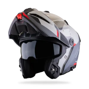 casco-spartan-ghostfightersv-Kombat-gris-rojo-mate-2