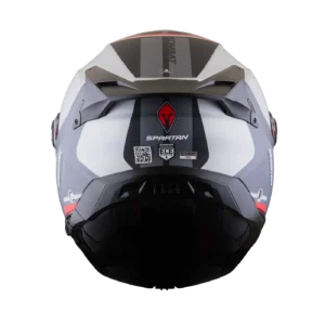 casco-spartan-ghostfightersv-Kombat-gris-rojo-mate-5