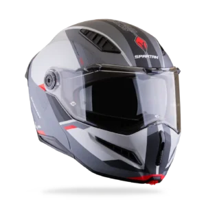 casco-spartan-ghostfightersv-Kombat-gris-rojo-mate-9