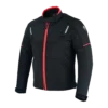 Lucerne Mesh Negro-Rojo